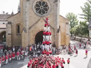 Reaching for the Sky: How the Castellers de Barcelona Smashed Records with a Historic Human Tower in the Swiss Alps